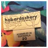 Four Fabulous Floral Size 20 Shirts by Alfred Dunner and Haberdashery