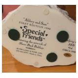 Holiday Figurines including Special Friends by Sherri Buck Baldwin and Sam