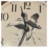 Duck Print Wall Clock