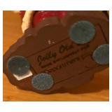 Department 56 Figurines and Backgrounds including Down the Chimney, Billy, Mary Joe, Santa, Staircase and More