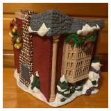 Department 56 Figurines and Backgrounds including Down the Chimney, Billy, Mary Joe, Santa, Staircase and More