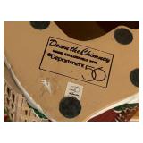 Department 56 Figurines and Backgrounds including Down the Chimney, Billy, Mary Joe, Santa, Staircase and More