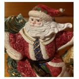 Vintage 1994 Fitz and Floyd Renaissance Santa Pitcher