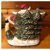 Vintage 1994 Fitz and Floyd Renaissance Santa Pitcher