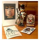 Original Holzknoddl Snowman Smoker by Kathe Wohlfahrt