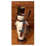 Original Holzknoddl Snowman Smoker by Kathe Wohlfahrt