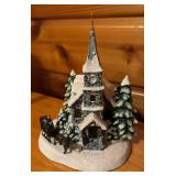 Thomas Kinkade Village Buildings including Hero