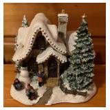 Thomas Kinkade Village Buildings including Hero
