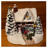 Thomas Kinkade Village Buildings including Hero