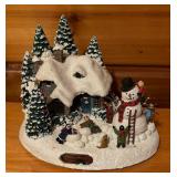 Thomas Kinkade Village Buildings including St. Nicolas Circle, Country Memories, Everett