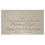 Thomas Kinkade Village Buildings including St. Nicolas Circle, Country Memories, Everett