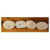 Thomas Kinkade Village Buildings including St. Nicolas Circle, Country Memories, Everett