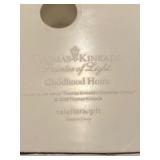 Thomas Kinkade Village Buildings including Santa