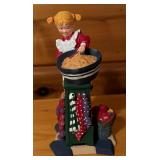 Department 56 Figurines and Kitchen Background