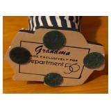 Department 56 Figurines and Kitchen Background