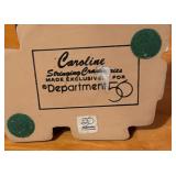 Department 56 Figurines and Kitchen Background