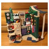 Department 56 Figurines and Kitchen Background