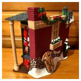 Department 56 Figurines and Kitchen Background