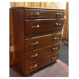 Vintage Drop Front Secretary Dresser