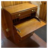 Vintage Drop Front Secretary Dresser