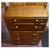 Vintage Drop Front Secretary Dresser