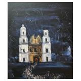 "Fiesta at San Xavier Mission" Print by Ted DeGrazia
