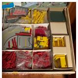 Vintage Kenners Motorized Grider & Panel and Bridge Turnpike Building Set