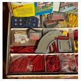 Vintage Kenners Motorized Grider & Panel and Bridge Turnpike Building Set