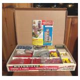 Vintage Kenners Motorized Grider & Panel and Bridge Turnpike Building Set