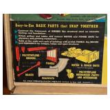 Vintage Kenners Motorized Grider & Panel and Bridge Turnpike Building Set