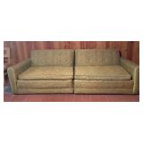 Neutral Vintage Two Part Sofa / Couch