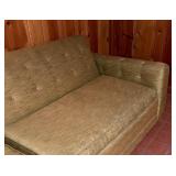 Neutral Vintage Two Part Sofa / Couch