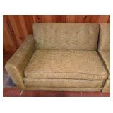 Neutral Vintage Two Part Sofa / Couch