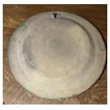 Vintage Mexican Parrot Motif Pottery Platter / Charger