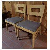 Set of Four Mid Century Dining Chairs