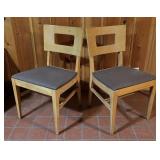 Set of Four Mid Century Dining Chairs