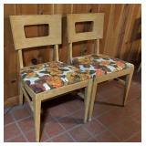 Set of Four Mid Century Dining Chairs