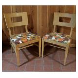 Set of Four Mid Century Dining Chairs