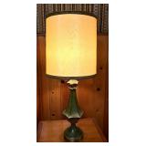 Gorgeous Vintage Green Based Lamp