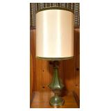 Gorgeous Vintage Green Based Lamp
