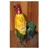 Fun Metal Chicken Decorative Figurine