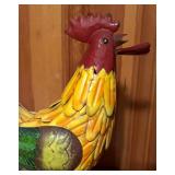 Fun Metal Chicken Decorative Figurine