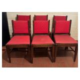 Six Vintage Chairs by the Wisconsin Chair Company