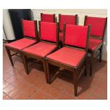 Six Vintage Chairs by the Wisconsin Chair Company