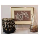 Signed Art & Pretty Earthy Decor