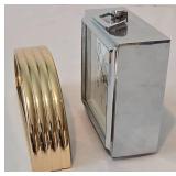 Two Decorative Desk / Bed Side Clocks