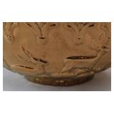 Vintage Treasures including a Vintage Amber Cut to Clear Glass Basket and More