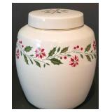 Vintage Royal Doulton Holly Canister, Pair of Royal Doulton Holly Candle Holders and More