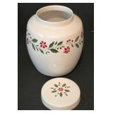 Vintage Royal Doulton Holly Canister, Pair of Royal Doulton Holly Candle Holders and More