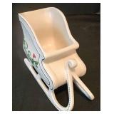 Vintage Royal Doulton Holly Canister, Pair of Royal Doulton Holly Candle Holders and More